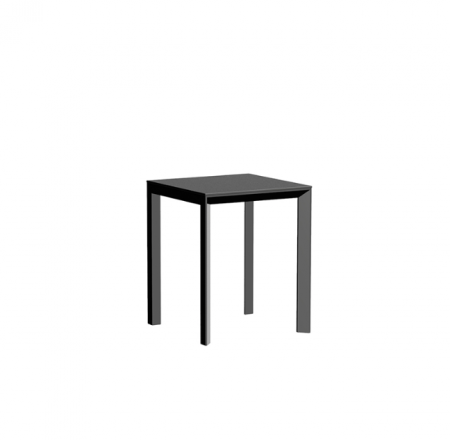 Mese exterior - Masa exterior patrata Frame 60x60x74 cm, blat HPL/DEKTON®, picioare aluminiu, 54230F BE W - Vondom