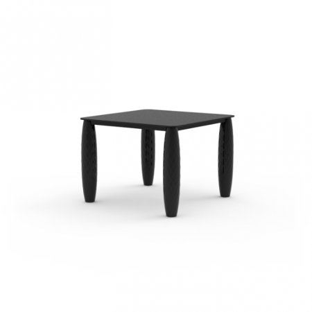 Mese exterior - Masa exterior patrata Vases 100x100x73 cm, picioare polietilena, blat HPL, 47080 - Vondom