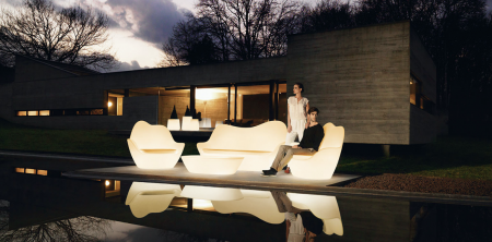 Masa exterior Sabinas 120x80x30 cm iluminare LED RGBW smart, 45008 - Vondom [22]