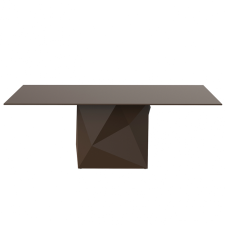Masa iluminare LED RGBW Faz 200x100x72 cm, design modern geometric, 54016 - Vondom [1]