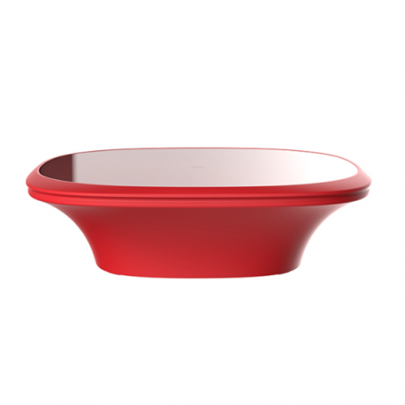 Mese exterior - Masa joasa cu iluminare LED UFO 100x100x28 cm din polipropilena, diverse culori, 63003 - Vondom