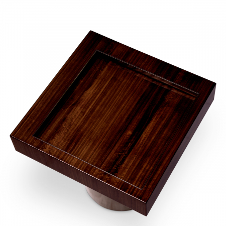  Masa laterală Otus pătrată furnir de eucalipt finisaj bronz 117407 EICHHOLTZ [1]