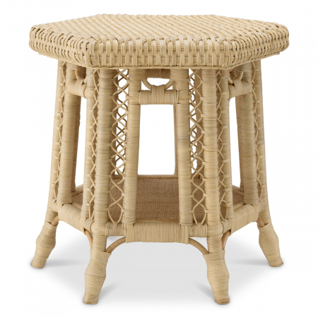   Masa laterală Saba Hexagon din ratan natural 118639 EICHHOLTZ [2]