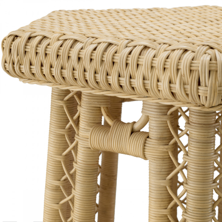   Masa laterală Saba Hexagon din ratan natural 118639 EICHHOLTZ [4]