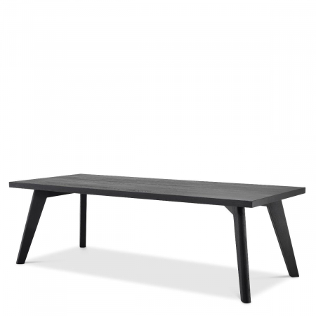 Mese de bucatarie -   Masă de dining Biot 240 x 100 cm steBorcan negru 114472 EICHHOLTZ