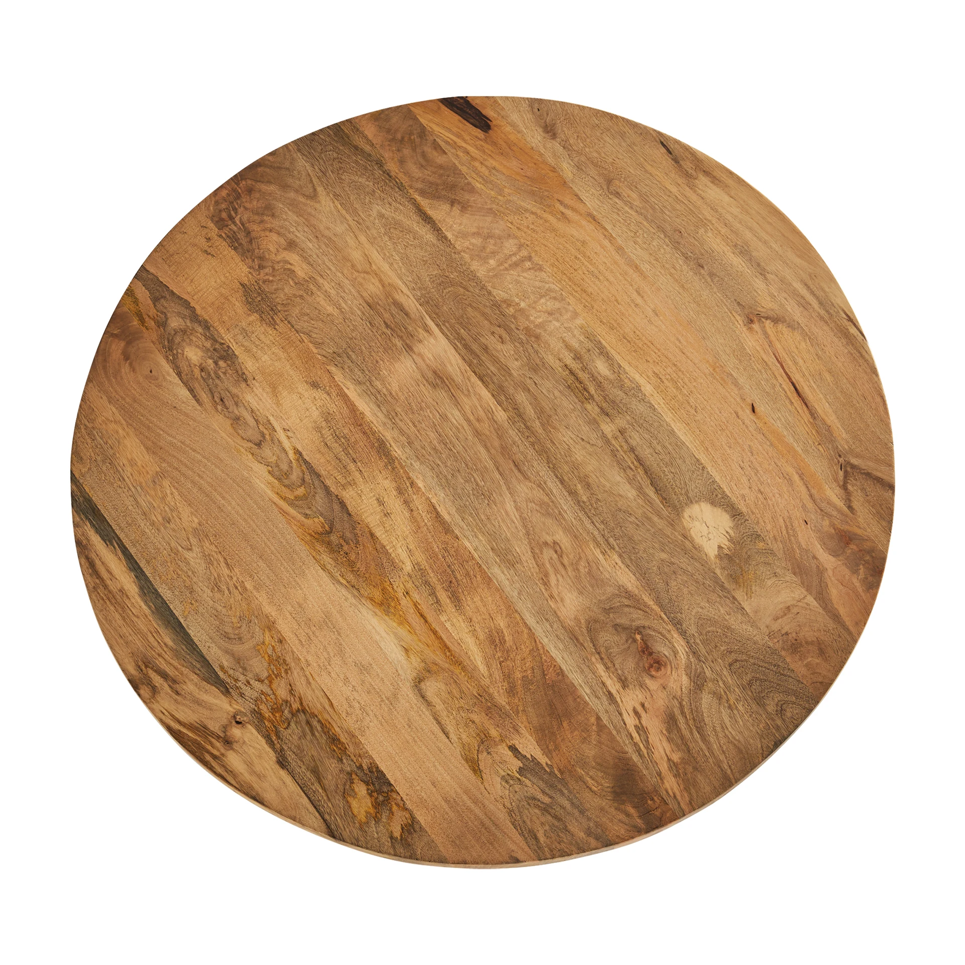 Masa Living din Lemn de Mango, Maro, 120x120x75 cm, Stil Contemporan - VicalHome 32146 [10]