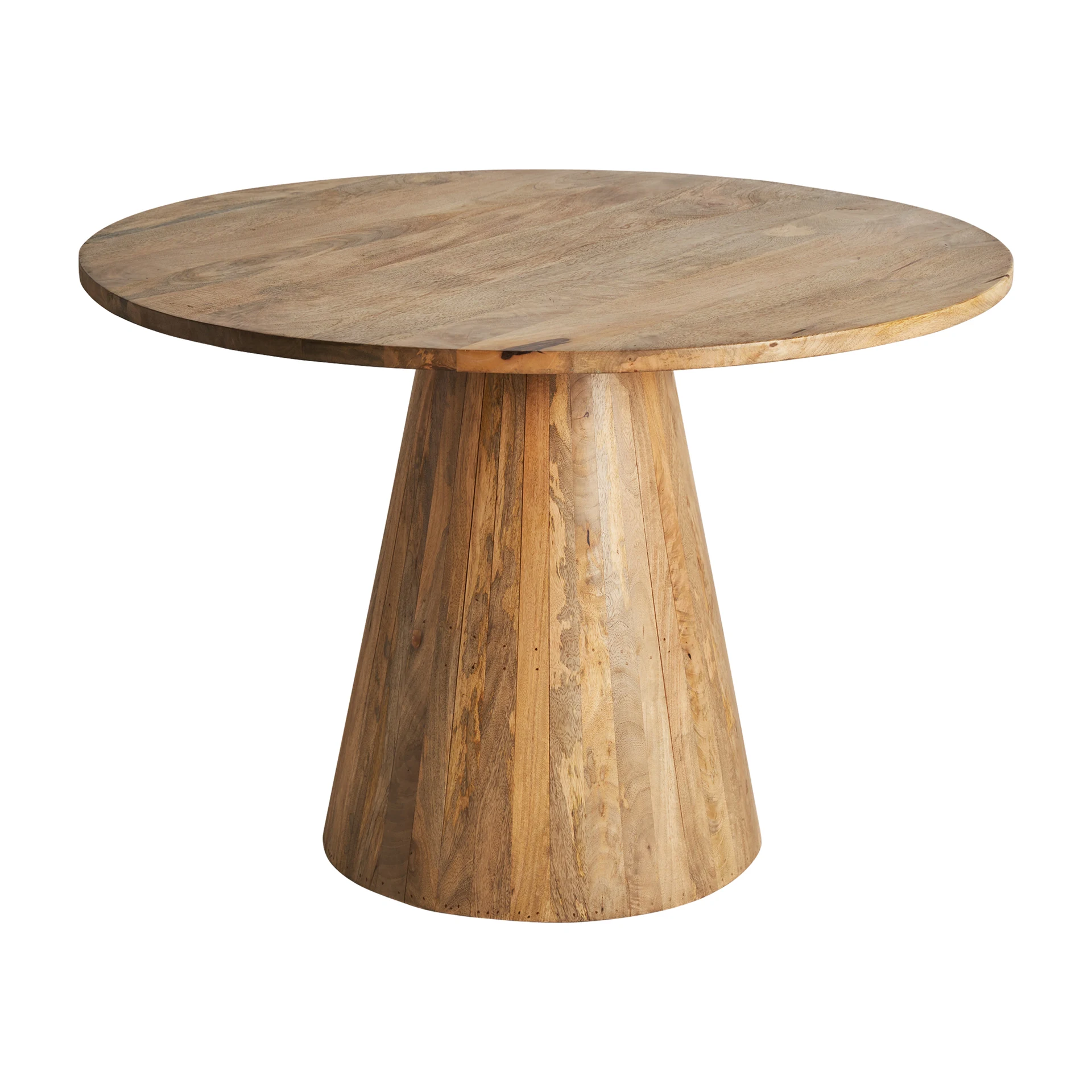 Masa Living din Lemn de Mango, Maro, 120x120x75 cm, Stil Contemporan - VicalHome 32146 [5]