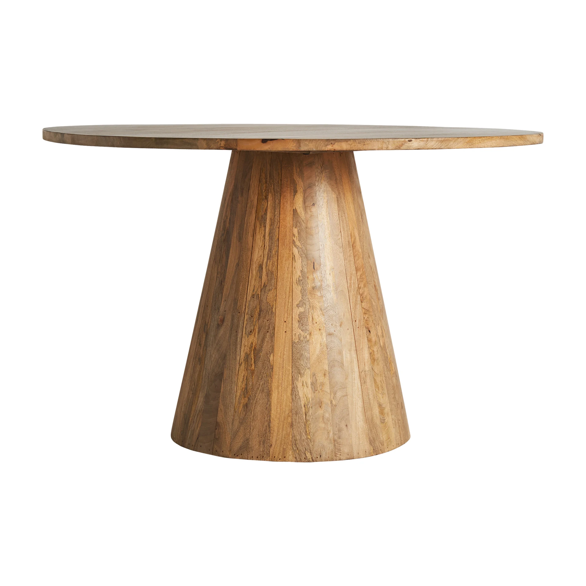 Masa Living din Lemn de Mango, Maro, 120x120x75 cm, Stil Contemporan - VicalHome 32146 [1]