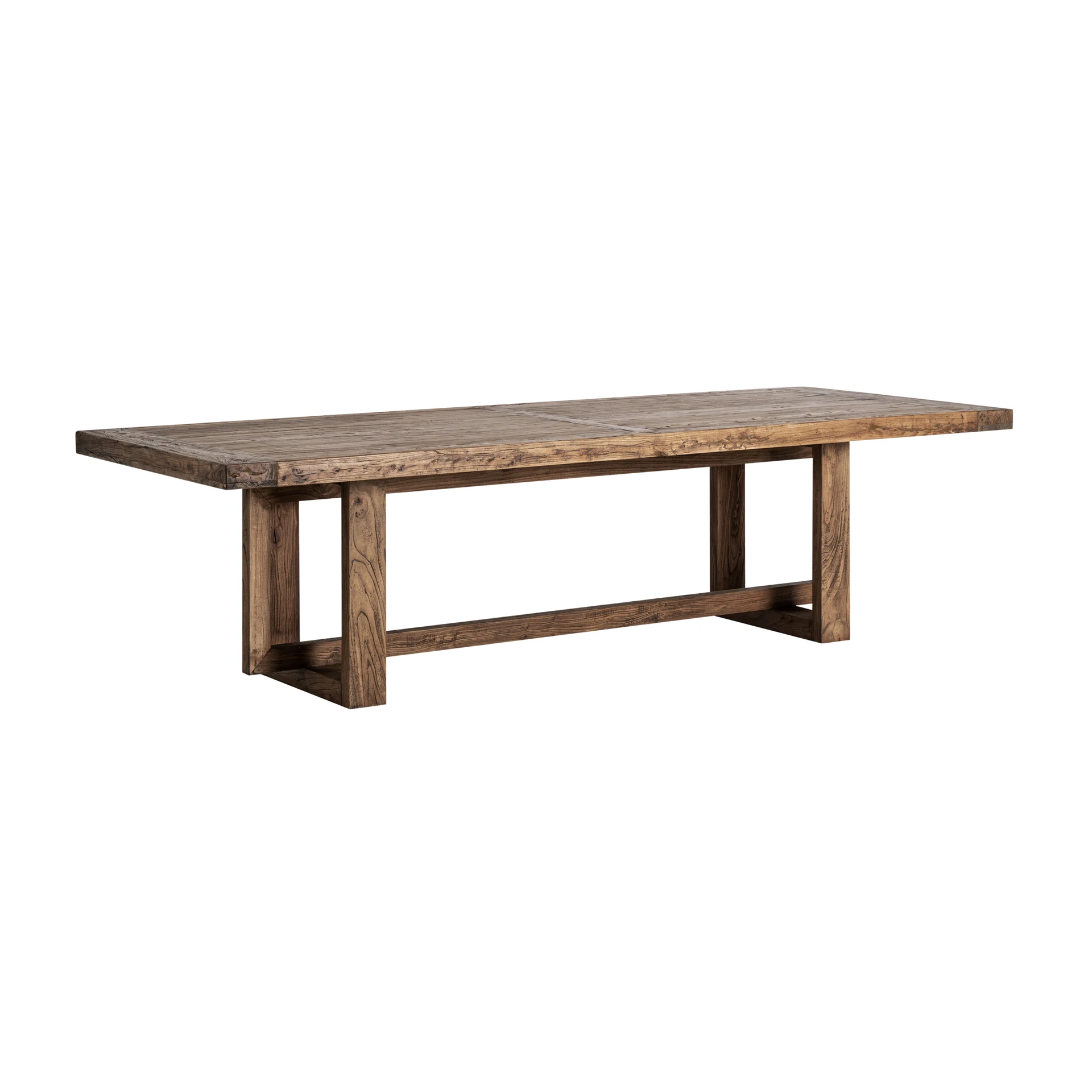 Masa Living din Lemn de Ulm, Maro, 280x105x75 cm - VicalHome 36662 [3]