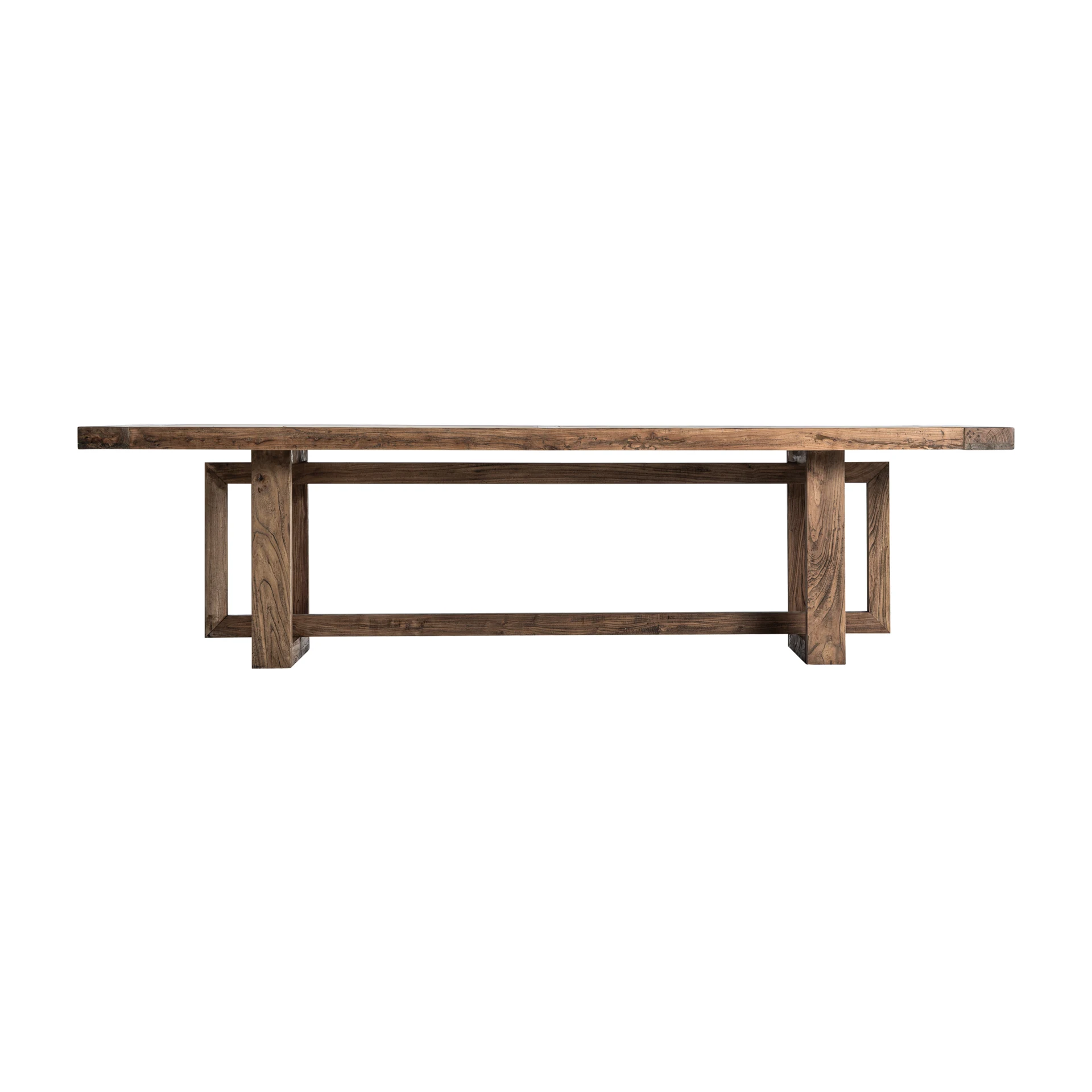 Masa Living din Lemn de Ulm, Maro, 280x105x75 cm - VicalHome 36662 [1]