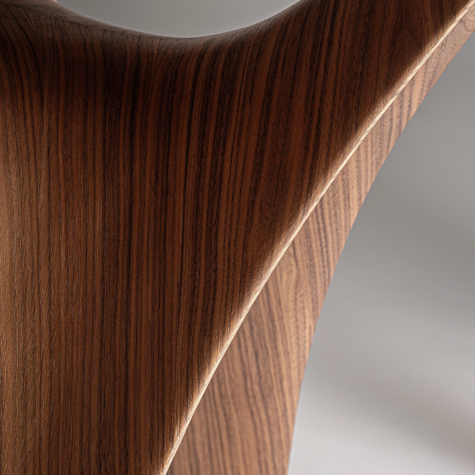 Masa Living din Walnut Veneer, Mdf Wood si Fiberglass, Maro, 280x120x76 cm, Stil Contemporan - VicalHome 36043 [18]