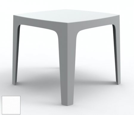 Masa patrata exterior Solid 86x86x75 cm, polipropilena, diverse finisaje, 55025 B - Vondom [4]