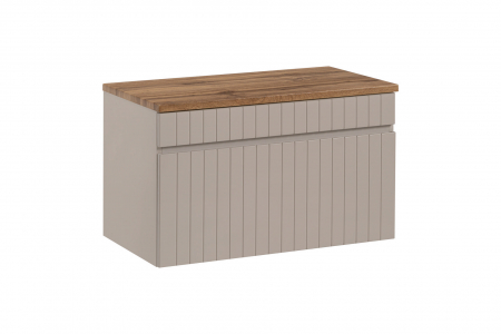 Seturi mobilier baie - Masca +blat ICONIC CASHMERE 80 cm