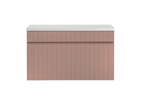 Seturi mobilier baie - MASCA + BLAT ICONIC ROSE 80 CM MDF RIFLAT