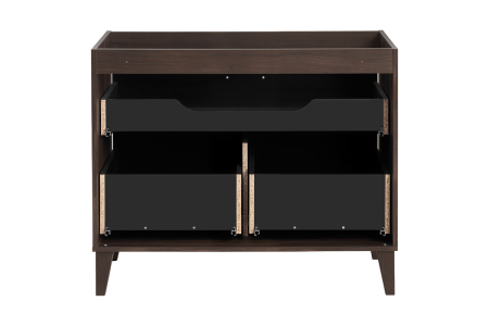 Masca Lavoar Dorothy Ristretto 92.4 cm, Ristretto Oak, 2 Sertare - COMAD [3]