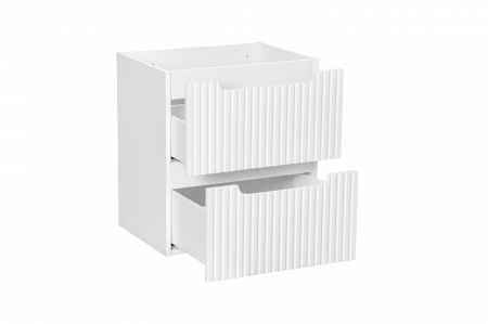 Masca lavoar baie 50 cm Nova White 2 sertare 82-50-2S COMAD [2]