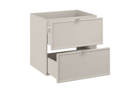 Masca lavoar baie 60 cm, finisaj BELLA CASHMERE, 2 sertare, 82-60-46-2S, COMAD [2]