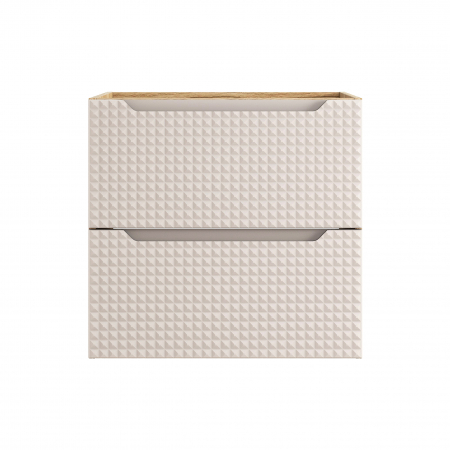 Masca lavoar baie 60 cm, LUXOR BEIGE, 2 sertare, 82-60-2S COMAD [1]