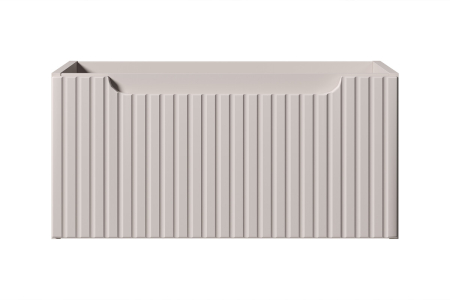 Masca Lavoar Nova Cashmere 60 cm, 1 Sertar, Front MDF, Cașmir Mat - COMAD [1]