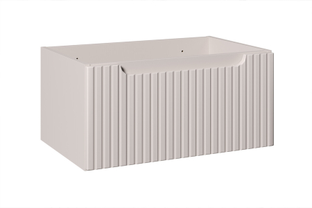 Produse - Masca Lavoar Nova Cashmere 60 cm, 1 Sertar, Front MDF, Cașmir Mat - COMAD
