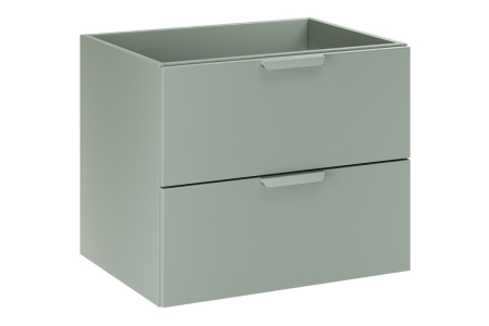 Produse - Masca lavoar 60cm 2 sertare Aster Green Verde Mat ASTER GREEN 82-60-46-2S COMAD