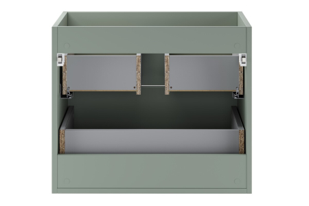 Masca lavoar 60cm 2 sertare Aster Green Verde Mat ASTER GREEN 82-60-46-2S COMAD [3]