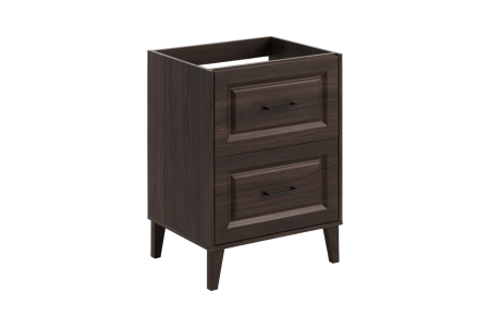 Mobilier Baie - Masca Lavoar Dorothy Ristretto 60 cm, Stejar Ristretto, 2 Sertare - COMAD