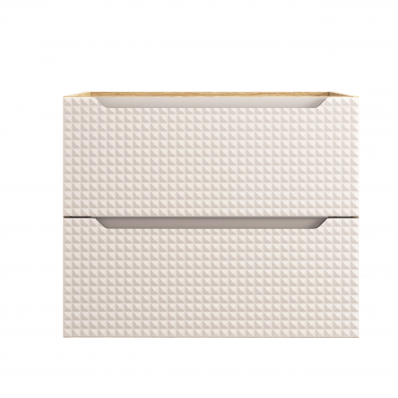 Masca lavoar baie 70 cm, 2 sertare, Luxor Beige, 82-70-2S, COMAD [1]