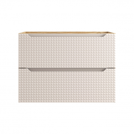 Masca lavoar baie 80 cm Luxor Beige 2 sertare 82-80-2S COMAD [1]
