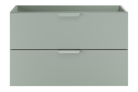 Masca lavoar 80cm 2 sertare Aster Green Verde Mat ASTER GREEN 82-80-46-2S COMAD [1]