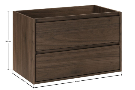 Masca lavoar 80cm 2 sertare Viola Villa Nuc Villa VIOLA VILLA 82-80-46-2S COMAD [5]