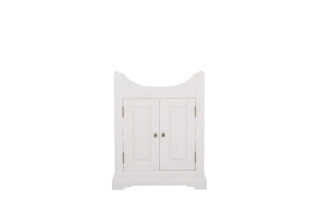 Masti pentru lavoare - Masca lavoar baie 65 cm, lemn masiv, design vintage/clasic, COMAD