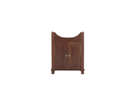 Masti pentru lavoare - Masca lavoar baie 65 cm, lemn masiv, design vintage, Retro, COMAD