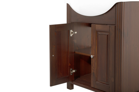 Masca lavoar baie 85 cm, Retro, lemn masiv, design vintage, COMAD [1]