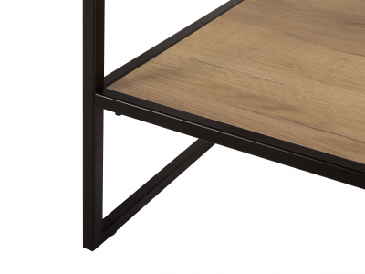 Masca lavoar baie 60/80 cm, stejar/metal, design industrial, Brooklin COMAD [3]