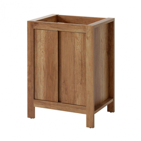 Produse - Masca lavoar baie 60 cm, stejar, design clasic/rustic, COMAD