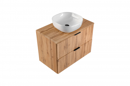 MASCA LAVOAR SUSPENDATA baie, 60/80 CM, ADEL OAK, STEJAR, MDF + PAL, COMAD [4]
