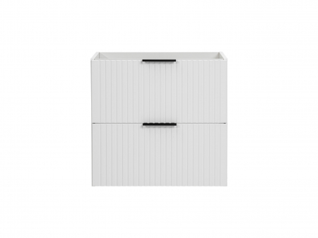 MASCA LAVOAR SUSPENDATA ADEL WHITE, 60/80 CM, MDF RIFLAT + PAL, CULOARE ALB - COMAD [2]