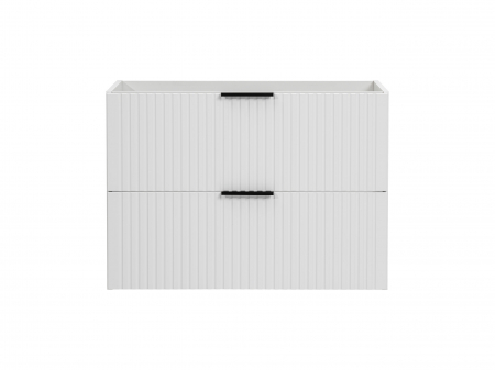Produse - MASCA LAVOAR SUSPENDATA ADEL WHITE, 60/80 CM, MDF RIFLAT + PAL, CULOARE ALB - COMAD