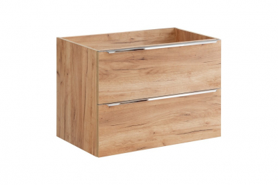 Produse - Masca lavoar suspendata baie 80 cm, stejar, Capri Oak, COMAD