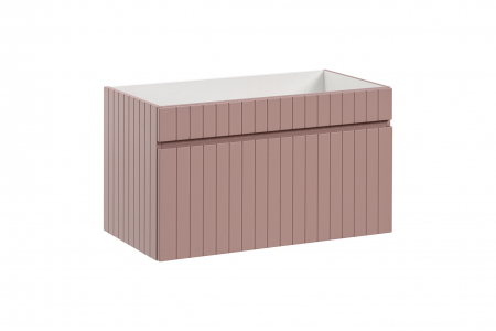 Produse - MASCA LAVOAR SUSPENDATA baie, 60/80 CM, ICONIC ROSE, MDF RIFLAT, CULOARE ROSE, COMAD
