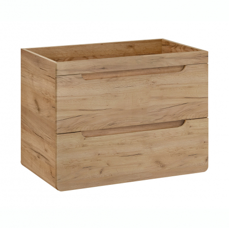Produse - Masca lavoar suspendata baie 80 cm MDF stejar Aruba Craft cu sertar COMAD