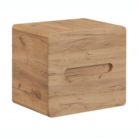 Produse - Masca lavoar baie suspendata 60 cm, MDF stejar, pentru lavoar aplicat, Aruba Craft, COMAD