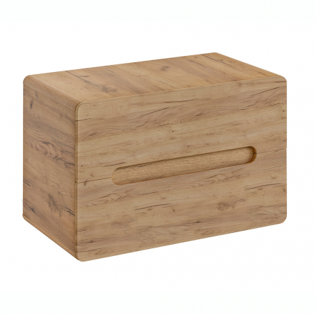 Produse - Masca lavoar suspendata baie 80 cm, MDF stejar, pt lavoar aplicat, Aruba Craft - COMAD