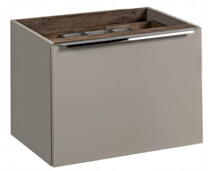 Produse - Masca lavoar suspendata baie, 60/80 cm, Santa Fe Taupe, PAL, gri lut, COMAD