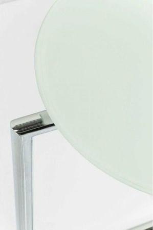 Măsuță Auxiliară Easy Living 51x46x62 cm, Sticlă Transparent - Kare Design [1]