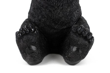 Măsuță Bear 40x40x53 cm, Plastic Negru - Kare Design [9]