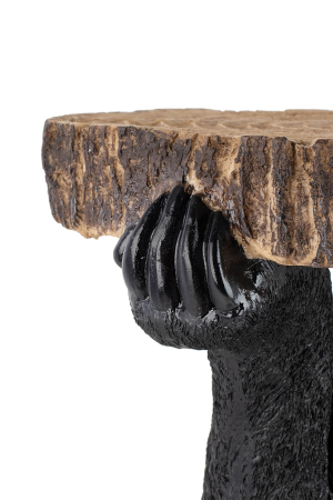 Măsuță Bear 40x40x53 cm, Plastic Negru - Kare Design [6]