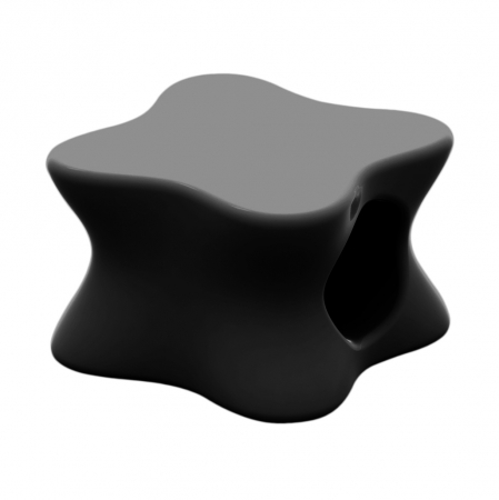 Mese exterior - Masuta cafea exterior iluminare LED Pal 60x60x40 cm, rasina din polietilena, design modern, 51003 - Vondom