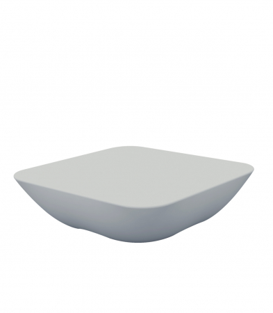 Masuta cafea exterior iluminare LED Pillow, diverse finisaje, 67x67x20 cm, design modern, 55002 - Vondom [1]
